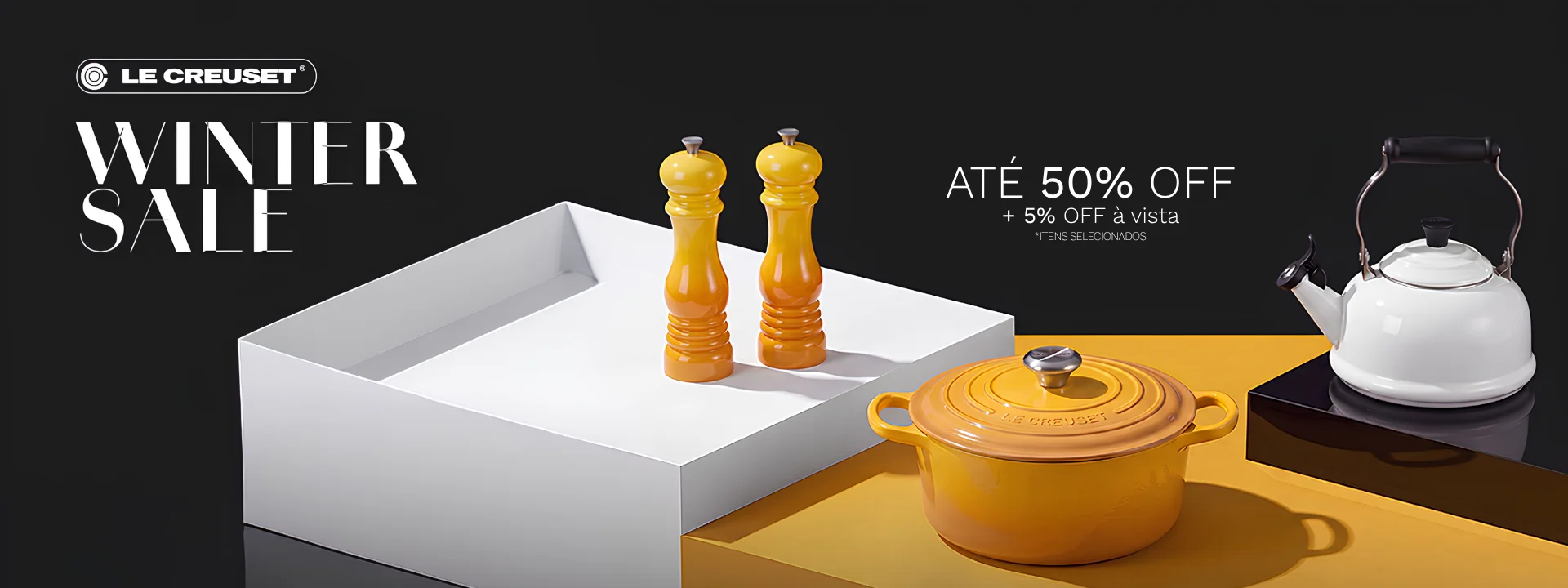 Winter Sale Le Creuset até 50% OFF