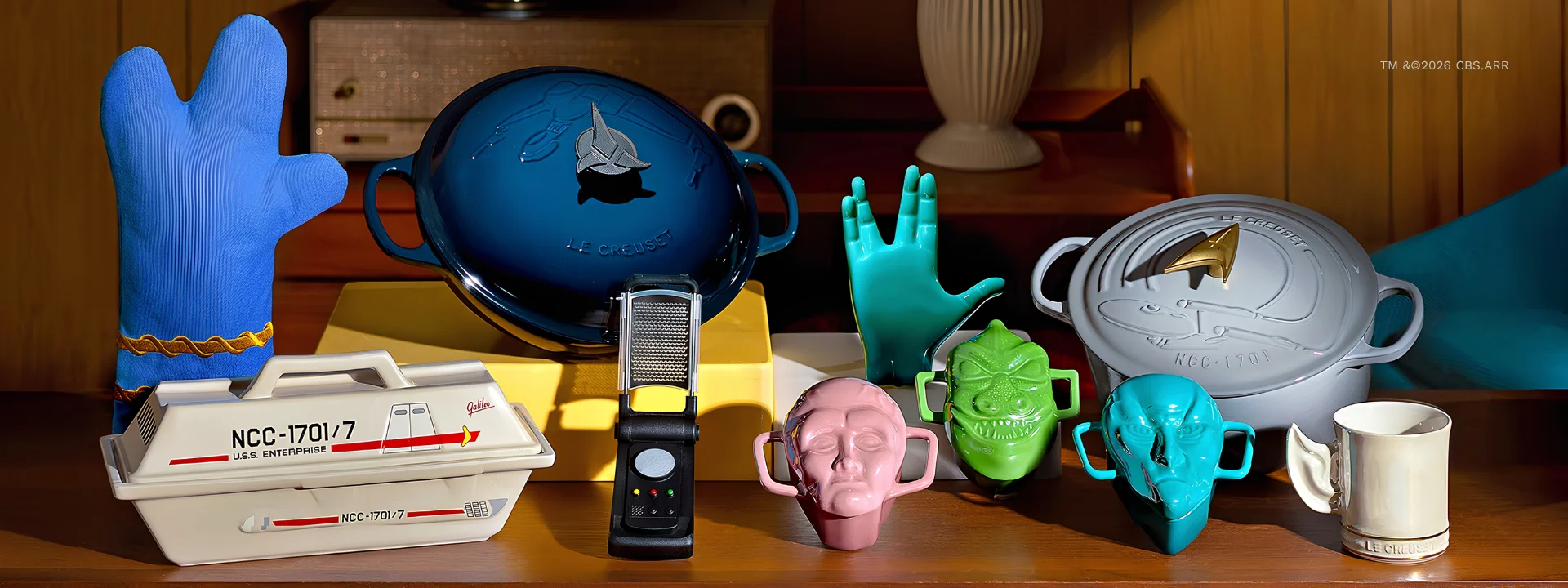 Le Creuset x Star Trek