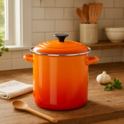 Stock Pot 7,6 Litros 22 cm Laranja Le Creuset