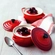 Mini Cocotte de Cerâmica Botão Preto 10 cm Vermelho Le Creuset