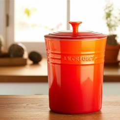 Porta Mantimentos Pequeno 2,1 Litros Laranja Le Creuset