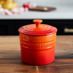 Porta Condimento Grande 800 ml Laranja Le Creuset