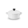 Mini Cocotte de Cerâmica Botão Preto 10 cm Branco Le Creuset