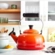 Chaleira Tradicional com Apito 1,6 Litros Laranja Le Creuset