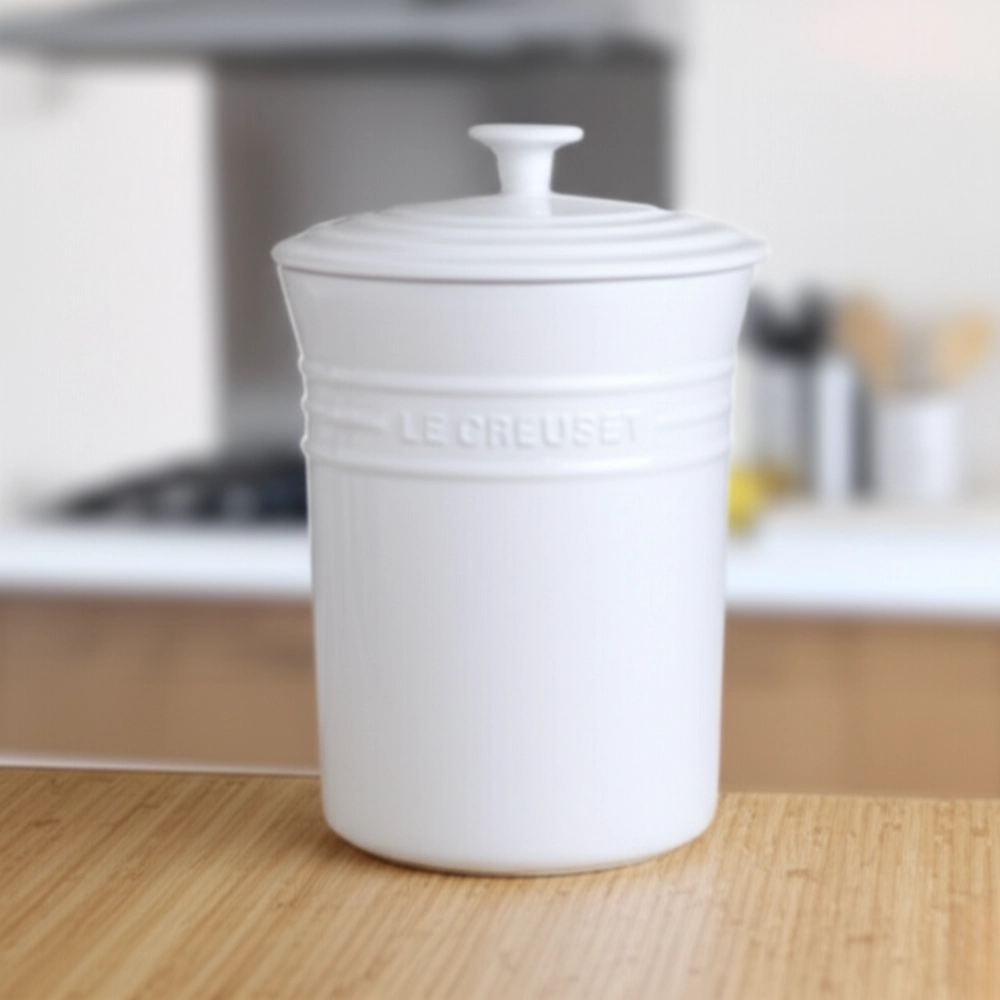 Porta Mantimentos Médio 3,3 Litros Branco Le Creuset