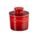Manteigueira Francesa de Cerâmica Vermelho Le Creuset