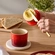 Manteigueira Francesa de Cerâmica Vermelho Le Creuset
