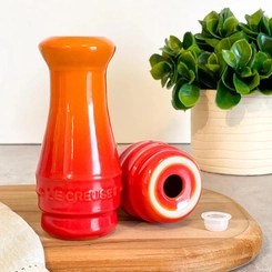 Saleiro e Pimenteiro de Cerâmica 110 ml Laranja Le Creuset