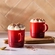 Caneca Cappuccino de Cerâmica 200 ml Vermelho Le Creuset