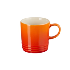 Caneca Cappuccino de Cerâmica 200 ml Laranja Le Creuset