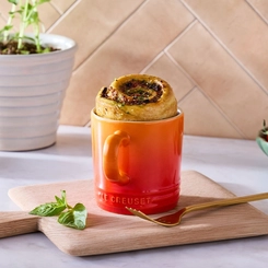 Caneca de Chá de Cerâmica 350 ml Laranja Le Creuset