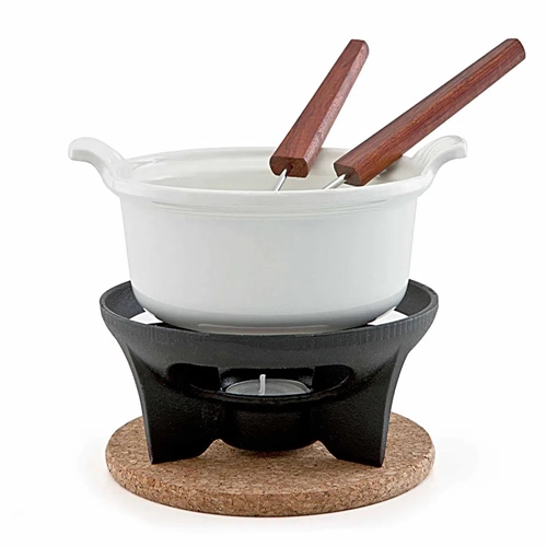 Fondue Chocolate Branco Le Creuset Loja Cheff