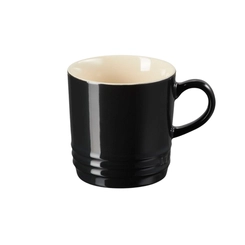 Caneca de Chá de Cerâmica 350 ml Preto Le Creuset