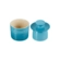 Manteigueira Francesa de Cerâmica Azul Caribe Le Creuset