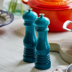 Moedor de Sal 21 cm Azul Caribe Le Creuset