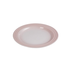 Prato Raso de Cerâmica 22 cm Shell Pink Le Creuset
