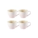 Jogo 4 Canecas Bistrô de Cerâmica 400 ml Shell Pink Le Creuset