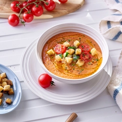 Bowl para Cereal em Cerâmica 16 cm Branco Le Creuset
