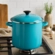 Stock Pot 7,6 Litros 22 cm Azul Caribe Le Creuset
