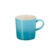 Jogo 2 Canecas Cappuccino de Cerâmica 200 ml Azul Caribe Le Creuset