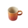 Jogo 2 Canecas Cappuccino de Cerâmica 200 ml Laranja Le Creuset