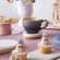 Jogo 4 Canecas Bistrô de Cerâmica 400 ml Flint Le Creuset