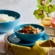 Jogo de 2 Bowls para Cereal de Cerâmica 16 cm Azul Caribe Le Creuset