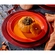 Jogo de 6 Pratos Rasos de Cerâmica 22 cm Laranja Le Creuset