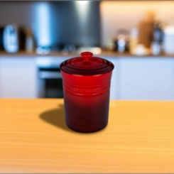 Porta Mantimentos Pequeno 2,1 Litros Vermelho Le Creuset