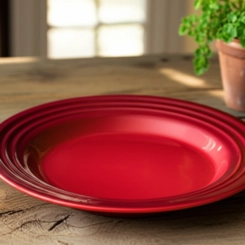 Prato Redondo de Cerâmica 17 cm Vermelho Le Creuset