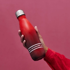Garrafa de Hidratação em Aço Inox 500 ml Vermelho Le Creuset