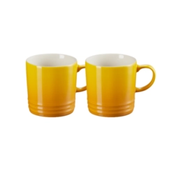 Jogo 2 Canecas Espresso de Cerâmica 100 ml Nectar Le Creuset