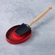 Descanso Oval de Colher de Cerâmica Vermelho Le Creuset