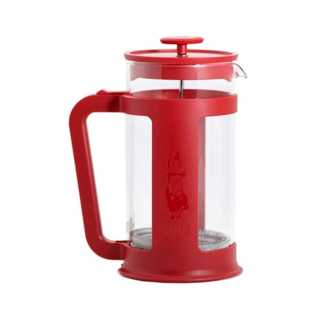 Cafeteira French Press Smart 350 ml Vermelho Bialetti