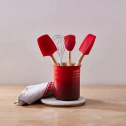 Porta Utensílios Classic em Cerâmica 1,1 Litro Vermelho Le Creuset
