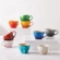 Jogo 6 Canecas Bistrô de Cerâmica 400 ml Azul Caribe Le Creuset
