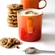 Jogo 4 Canecas Cappuccino de Cerâmica 200 ml Laranja Le Creuset