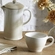 Jogo 6 Canecas Bistrô de Cerâmica 400 ml Meringue Le Creuset