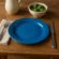 Jogo de 2 Pratos Rasos de Cerâmica 17 cm Azul Marseille Le Creuset