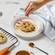 Jogo de 2 Pratos Rasos de Cerâmica 22 cm Meringue Le Creuset