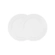 Jogo de 2 Pratos Rasos de Cerâmica 27 cm Branco Le Creuset