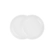 Jogo de 2 Pratos Fundos de Cerâmica 22 cm Branco Le Creuset