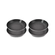 Jogo de 4 Pratos Fundos de Cerâmica 22 cm Flint Le Creuset
