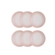 Jogo de 6 Pratos Fundos de Cerâmica 22 cm Shell Pink Le Creuset