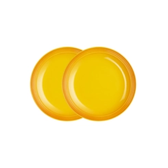Jogo de 2 Pratos Fundos de Cerâmica 22 cm Nectar Le Creuset