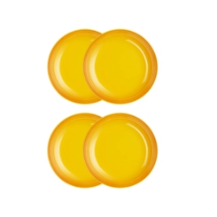 Jogo de 4 Pratos Fundos de Cerâmica 22 cm Nectar Le Creuset