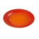 Jogo de 12 Pratos Rasos de Cerâmica 27 cm Laranja Le Creuset