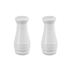 Saleiro e Pimenteiro de Cerâmica 110 ml Branco Le Creuset