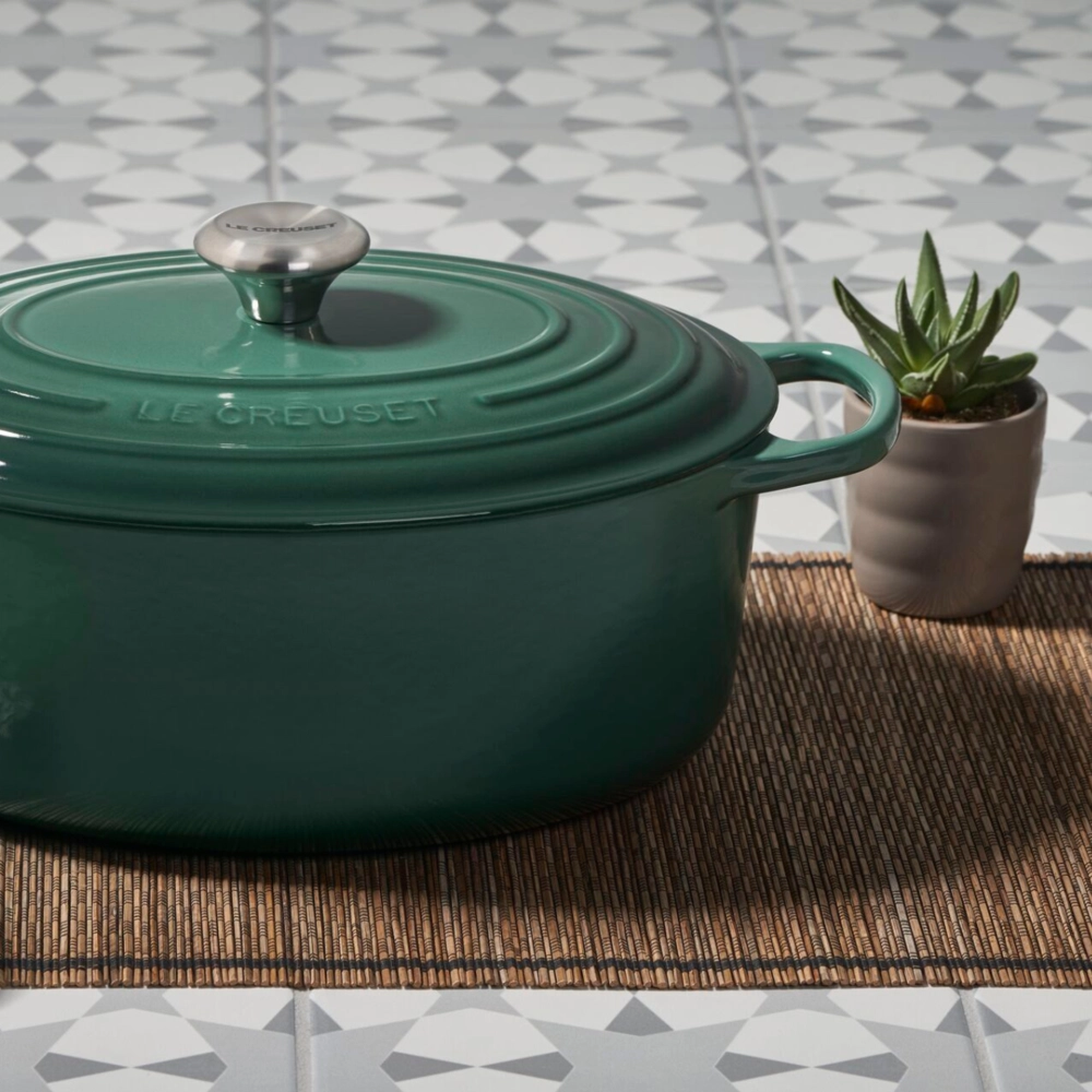Panela Oval Signature 31 cm Artichaut Le Creuset