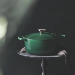 Panela Redonda Signature 24 cm Artichaut Le Creuset